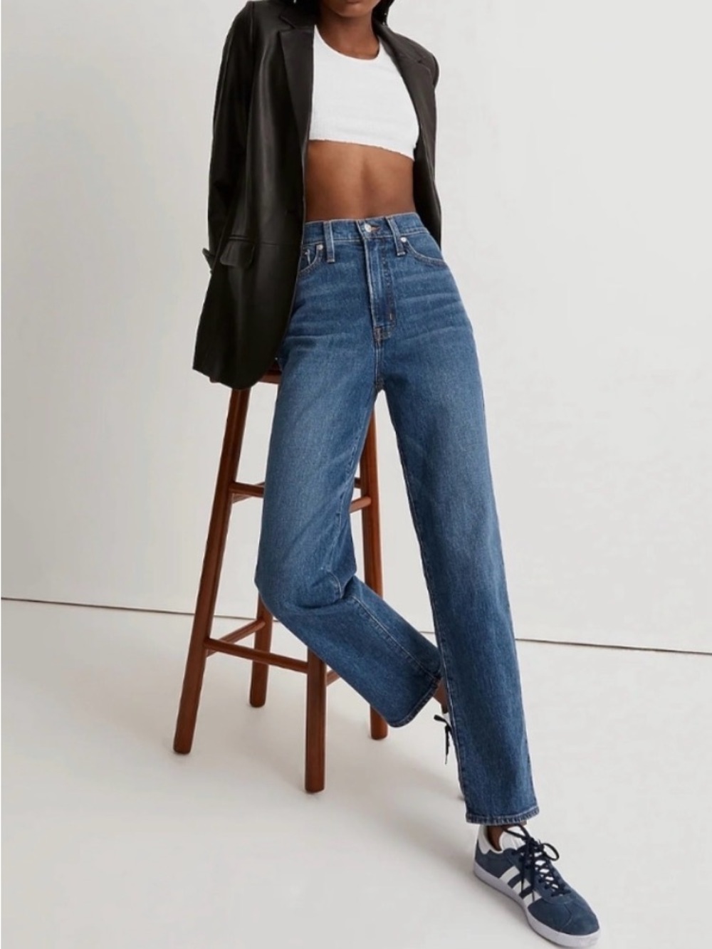 Madewell perfect vintage straight leg Jean